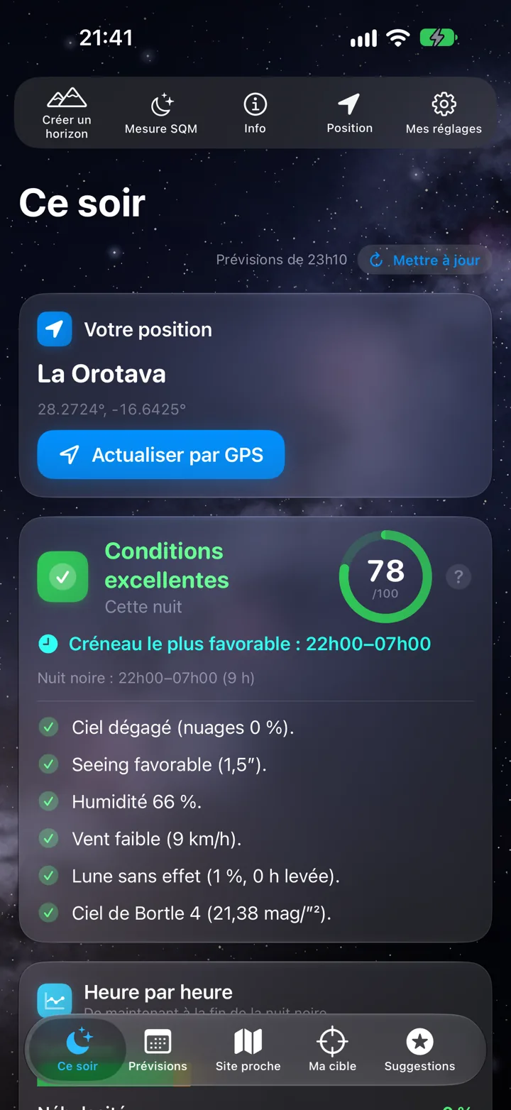 Écran Ce soir